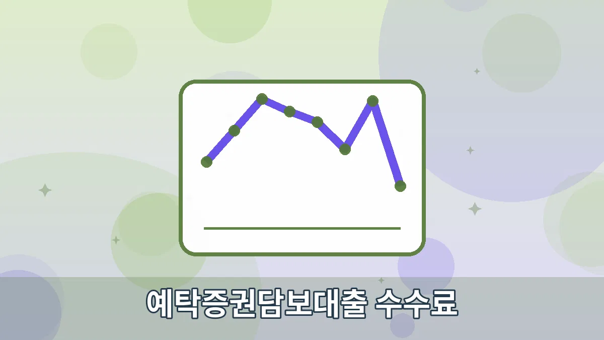 예탁증권담보대출 수수료 안내 이미지 4